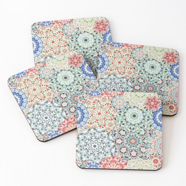 Item preview, Seamless pattern with floral mandala designed and sold by IrinaGuArt.