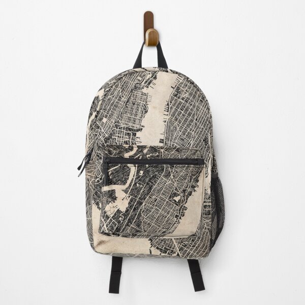 Item preview, New York map NY Ink lines designed and sold by InkMaps.