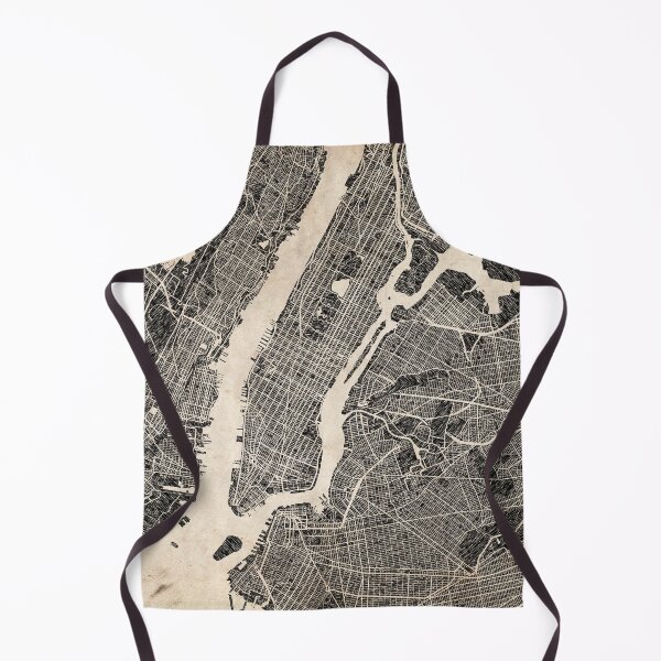 Item preview, New York map NY Ink lines designed and sold by InkMaps.