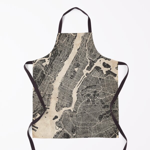 Item preview, New York map NY Ink lines 2 designed and sold by InkMaps.