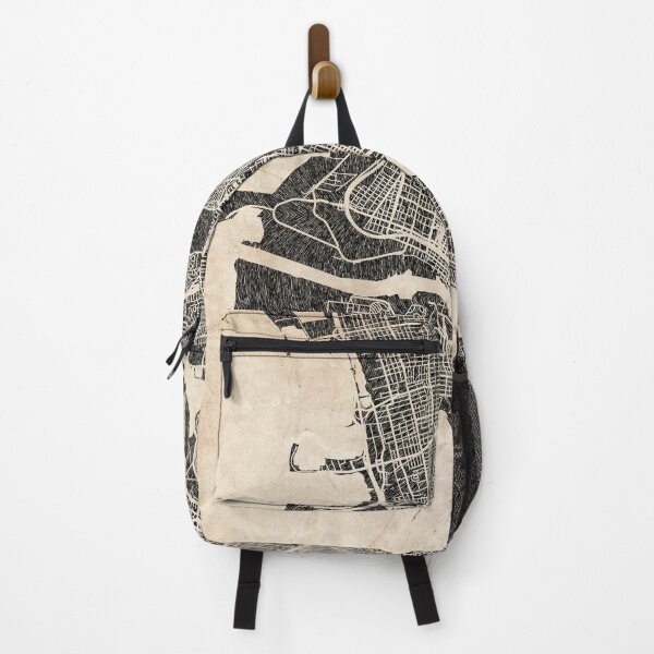 Item preview, OAKLAND map California Ink lines 2 designed and sold by InkMaps.