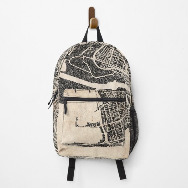 Item preview, OAKLAND map California Ink lines designed and sold by InkMaps.