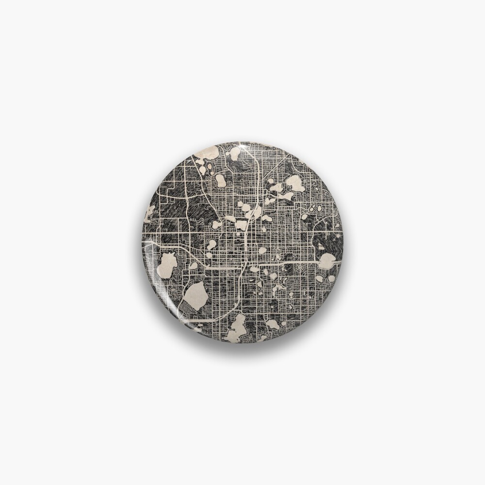 Item preview, Pin designed and sold by InkMaps.