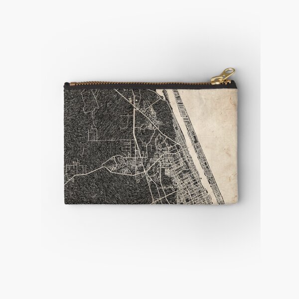 Item preview, ORMOND BEACH map Florida Ink lines designed and sold by InkMaps.