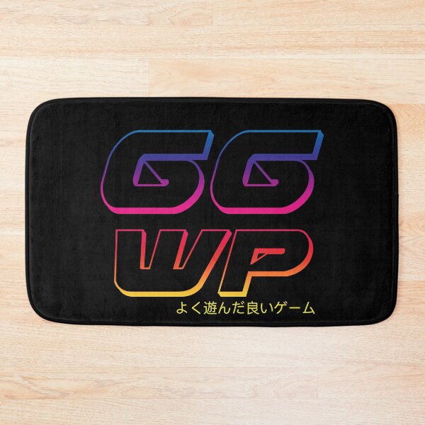 Item preview, GG WP | Good Game Well Played Electric よく遊んだ良いゲーム designed and sold by Desznr.