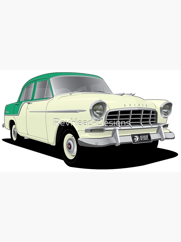 Holden Fc Special Sedan Olinda Green Over Adobe Beige Poster By