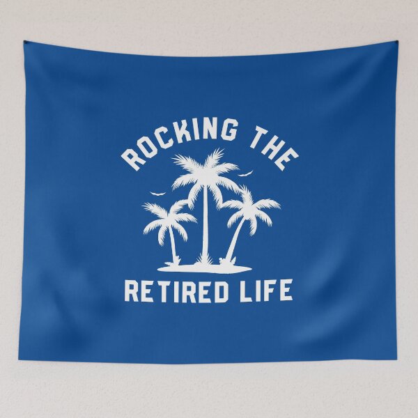 Item preview, Rocking The Retired Life Mens/Ladies Retirement #1 designed and sold by SalahBlt.