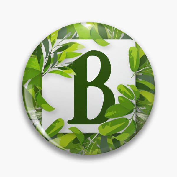 Item preview, Monogram B Foliage Frame | Wedding Letters | Floral Letter designed and sold by VinBasis.