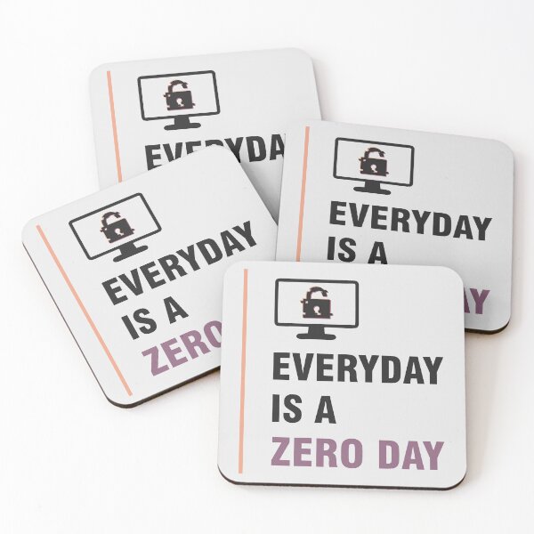 Item preview, Hacker Every Day is A Zero Day (Light) designed and sold by Devshirt.