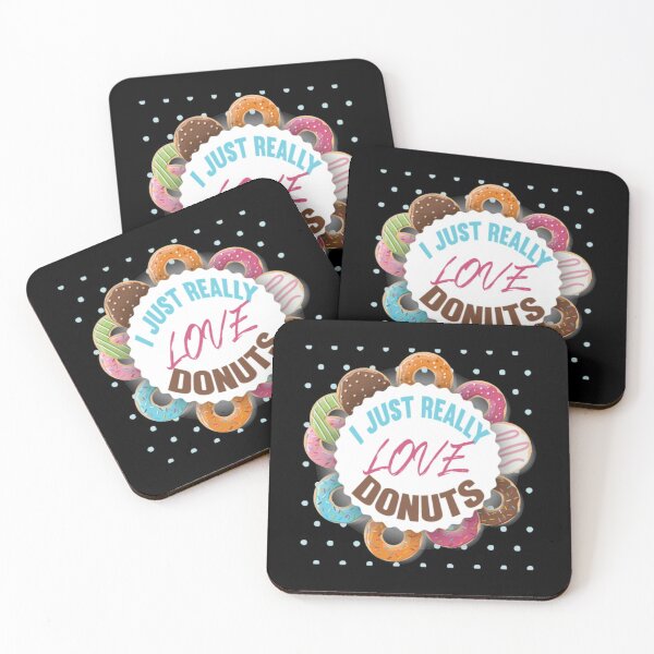 Item preview, I Just Really Love Donuts designed and sold by ADAMYASS.