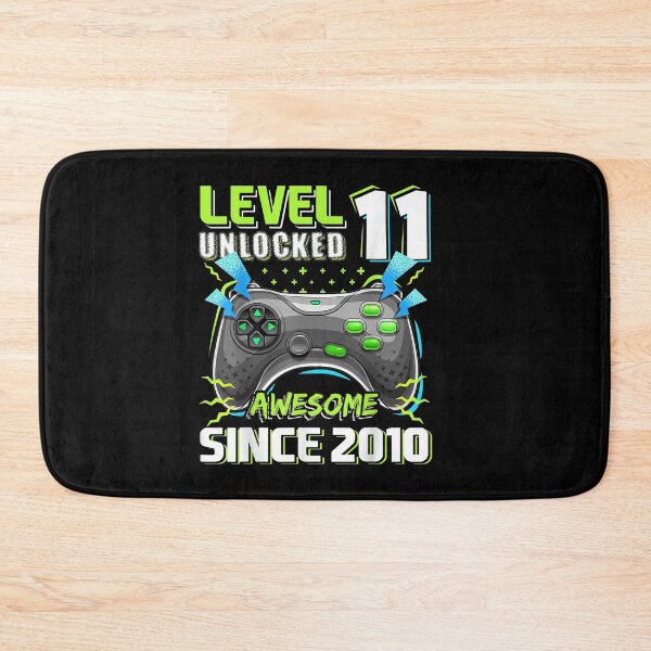 Item preview, Level 11 Unlocked Awesome 2010 Video Game 11th Birthday Gift designed and sold by anniversaryshop.