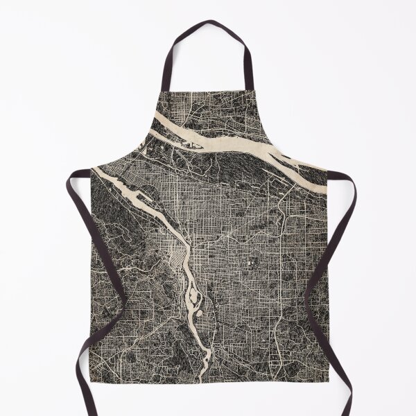 Item preview, PORTLAND map Oregon Ink lines 2 designed and sold by InkMaps.