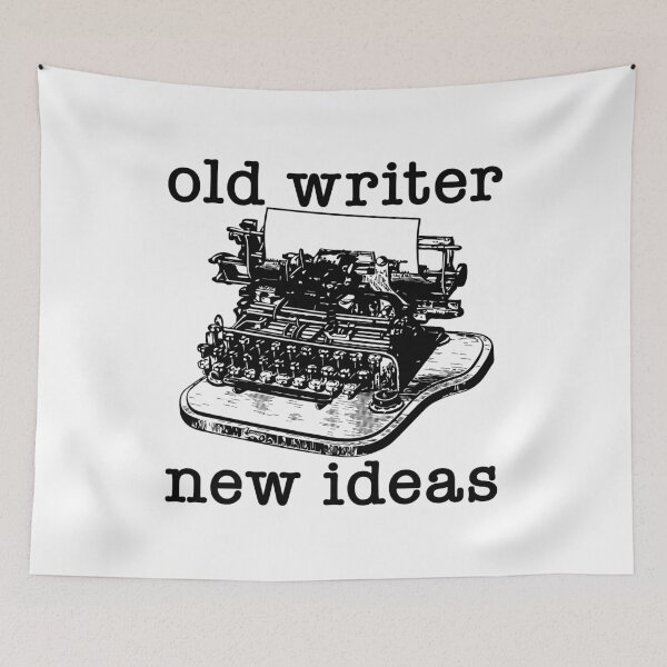 Item preview, Old Writer New Ideas with Vintage Victorian Typewriter designed and sold by ClickForMore.