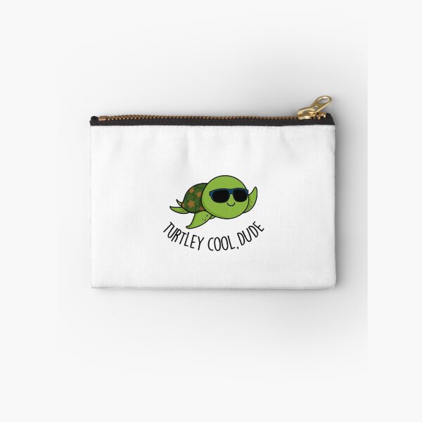 Item preview, Turtley Cool Dude Funny Turtle Pun  designed and sold by punnybone.