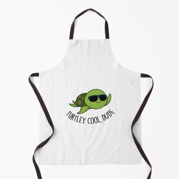 Item preview, Turtley Cool Dude Funny Turtle Pun designed and sold by punnybone.