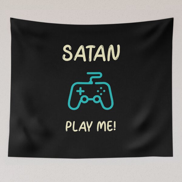 Item preview, Satan Play Me Free Will Game Controller designed and sold by WPahat.