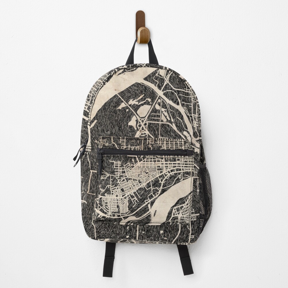 Artikel-Vorschau von Rucksack, designt und verkauft von InkMaps.