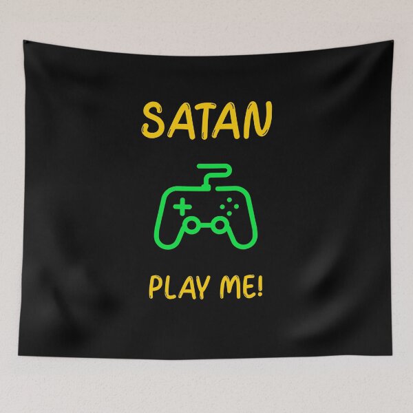 Item preview, Satan Play Me Free Will Game Controller designed and sold by WPahat.