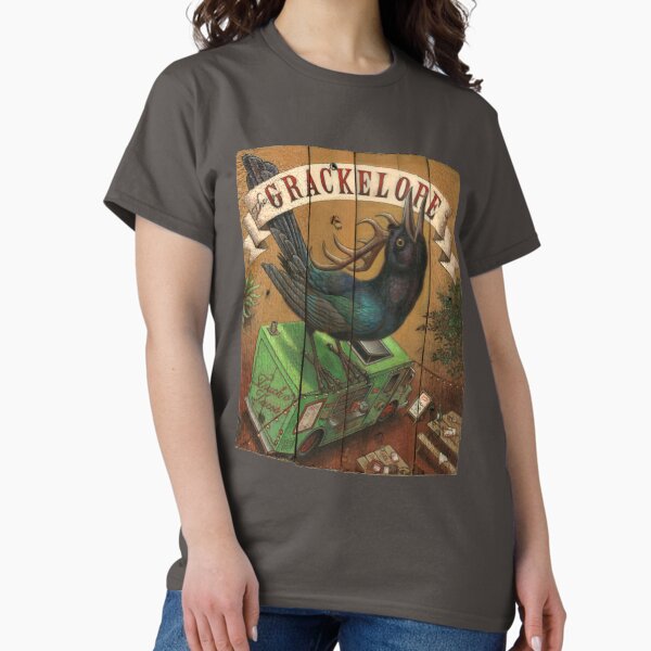 Item preview, The Grackelope (color painting) designed and sold by Jeff Crosby.