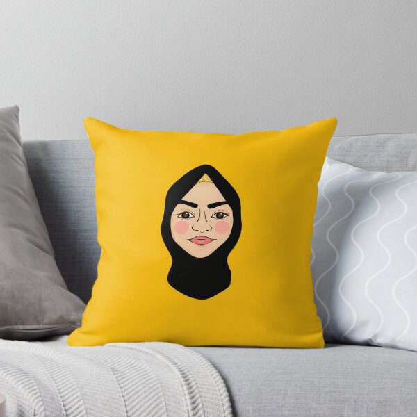 Item preview, Hijabi girl (yellow) designed and sold by hemda.