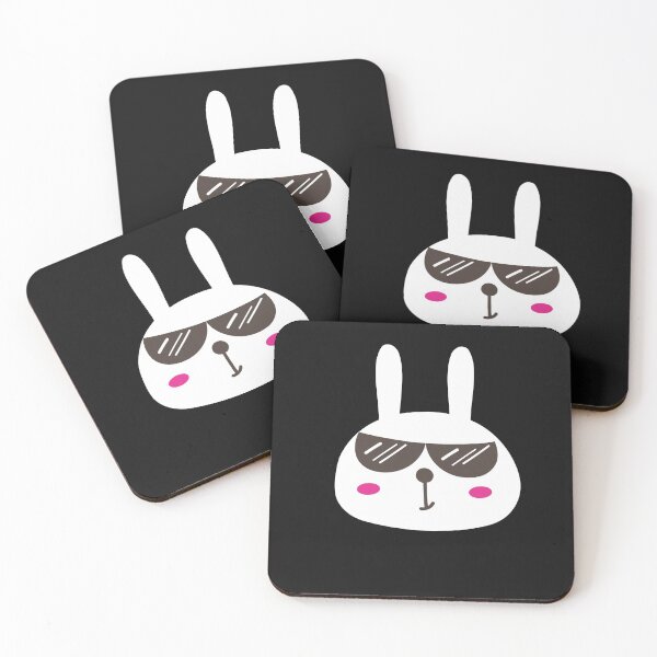 Item preview, Cool bunny with glasses designed and sold by AGDesignstore.