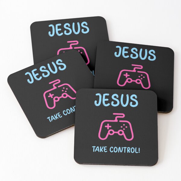 Item preview, Jesus Take Control Free Will Game Controller designed and sold by WPahat.