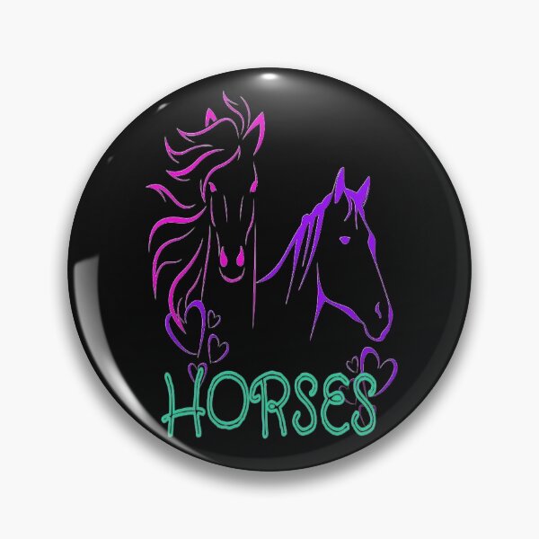 Item preview,  Horse calvary, Aesthetic design  with two horses, perfect gift for the horse lover or equestrian sport lover. designed and sold by Adri Barnard.