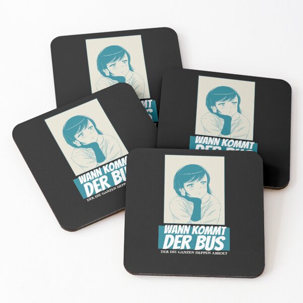 Item preview, When does the bus come - Funny Manga saying - Annoyed by all the fun designed and sold by emm-j.