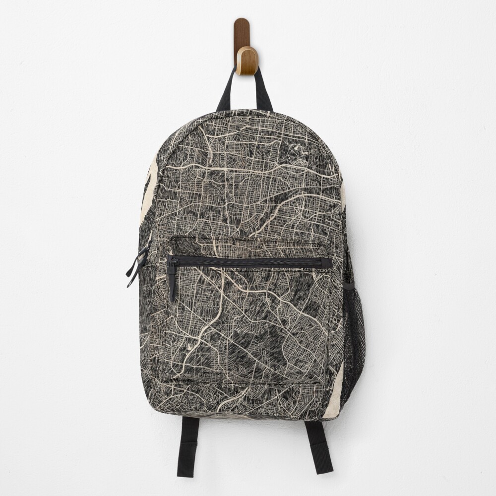 Vista previa del artículo con la obra «Mochila», diseñado y vendido por InkMaps.