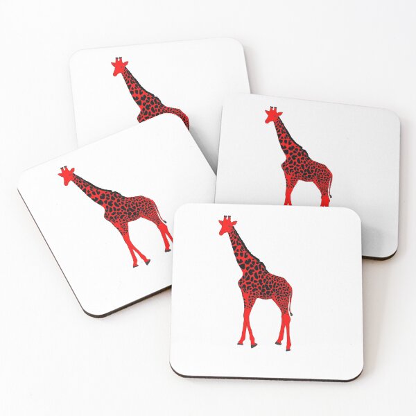 Item preview, Red giraffe designed and sold by CreativePetlin.