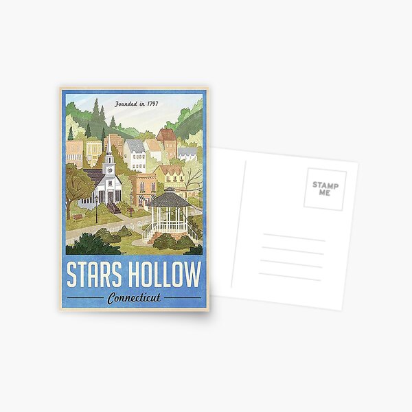 Stars Hollow Connecticut Postcard