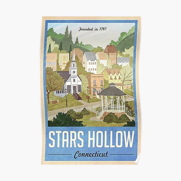 Stars Hollow Connecticut Poster
