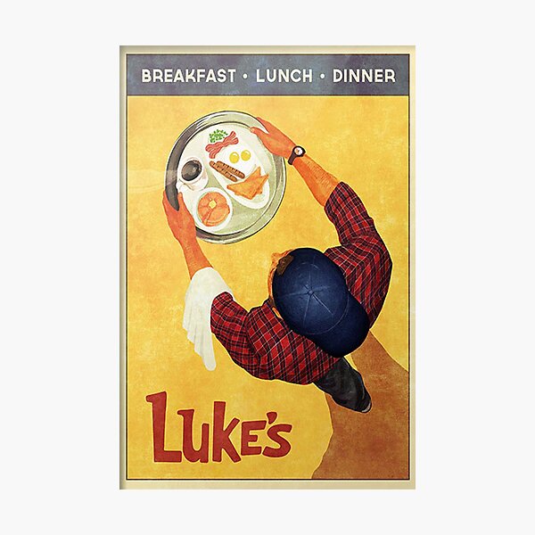 Breakfast-Lunch-Dinner Luke's Photographic Print
