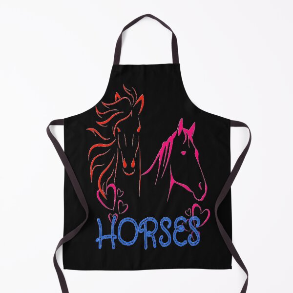 Item preview, Horse calvary, Aesthetic design with two horses, nr 2, perfect gift for the horse lover or equestrian sport lover. designed and sold by Adri Barnard.