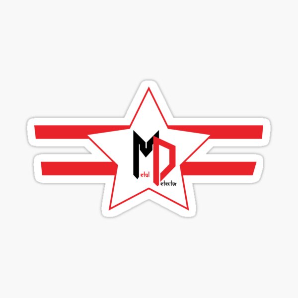 Metaldetector New Star Sticker