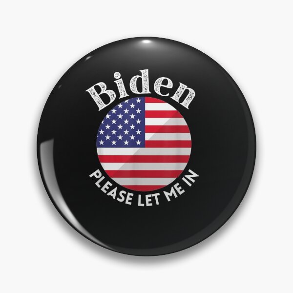 Item preview, Distressed Retro Vintage BIDEN PLEASE LET ME IN T-Shirt designed and sold by capheden8147.