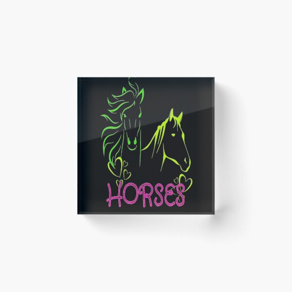 Item preview, Horse calvary, Aesthetic design  with two horses, nr 3,  perfect gift for the horse lover or equestrian sport lover. designed and sold by Adri Barnard.