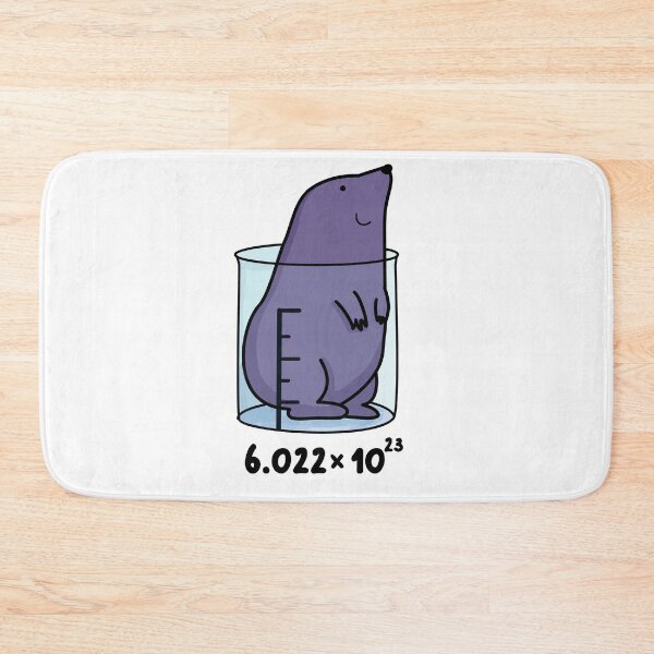 Item preview, Chemistry Mole Funny Animal Puns designed and sold by punnybone.
