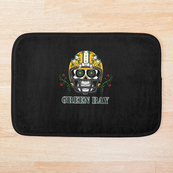 Item preview, Green Bay Football Helmet Sugar Skull Day Of The Dead T-Shirt designed and sold by capheden8147.