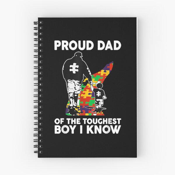 Item preview, Mens Proud Dad Of The Toughest Boy I Know Autism Awareness designed and sold by familyarts.