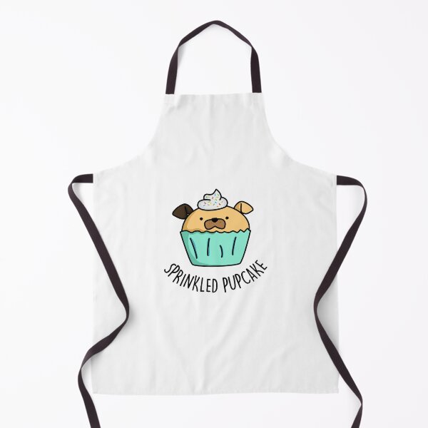 Item preview, Sprinkled Pupcake Funny Puppy Cupcake Puns designed and sold by punnybone.