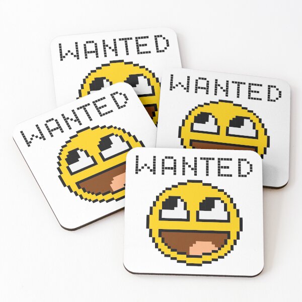 Item preview, Wanted Smiley Face designed and sold by goal-getter.