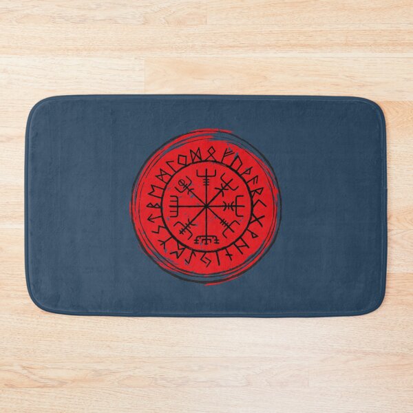 Item preview, Viking runes protection Vegvisir designed and sold by RAWWR.