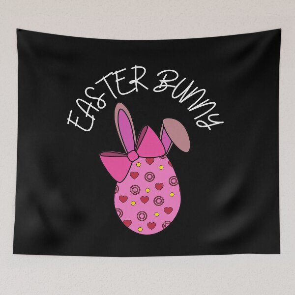 Item preview, Pink Easter Egg bunny  designed and sold by AGDesignstore.