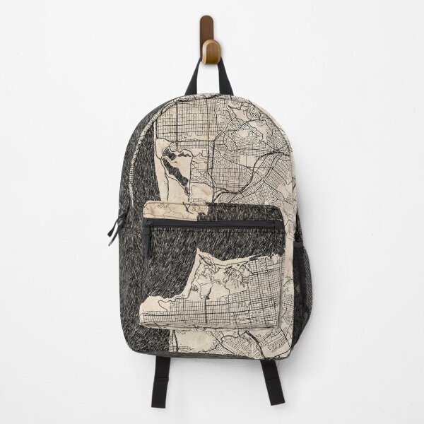 Item preview, SAN FRANCISCO map California Ink lines 3 designed and sold by InkMaps.
