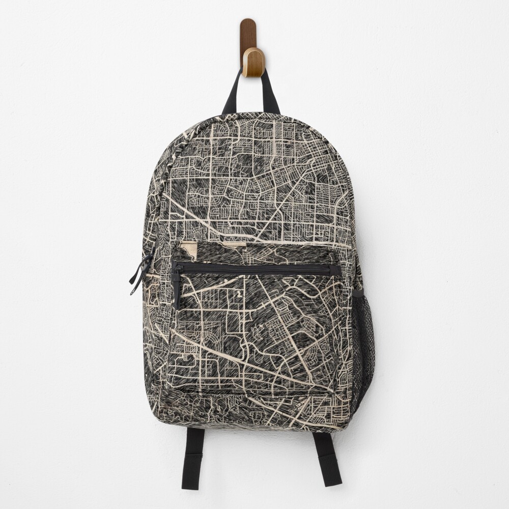Vista previa del artículo con la obra «Mochila», diseñado y vendido por InkMaps.