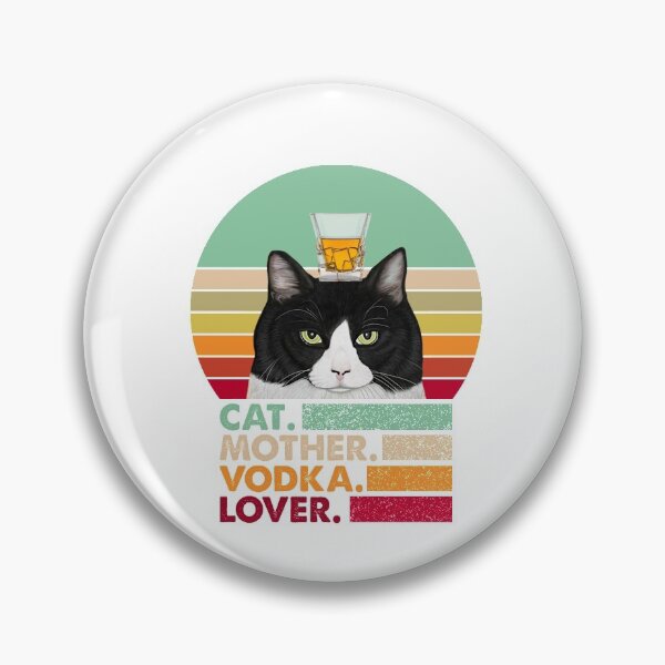 Item preview, Cat Mother Vodka Lover Funny designed and sold by cucai721.