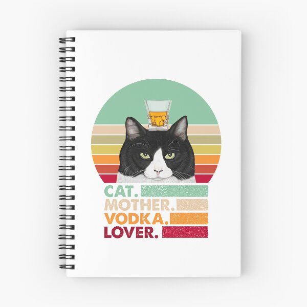 Item preview, Cat Mother Vodka Lover Funny designed and sold by cucai721.