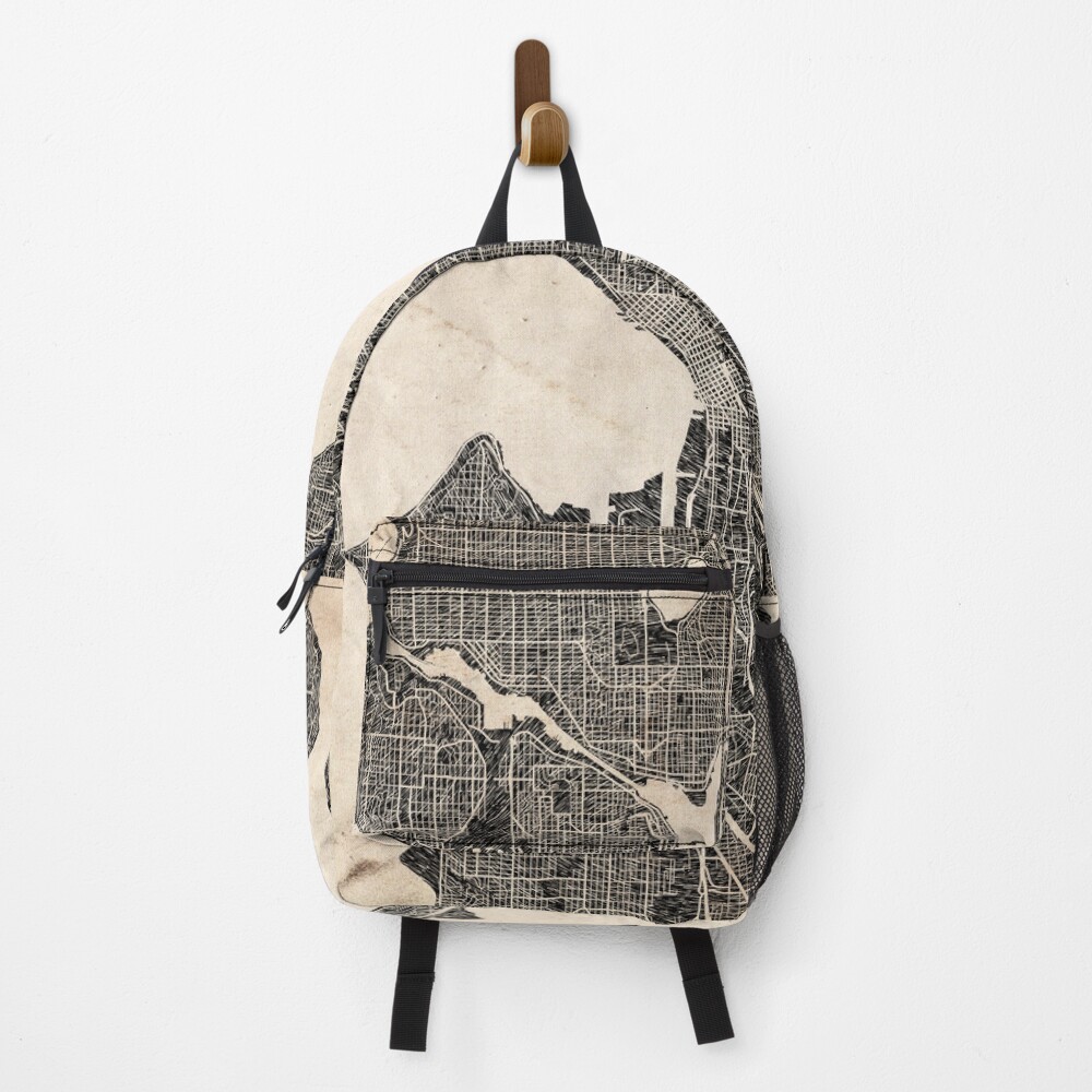 Aperçu de l'œuvre Sac à dos créée et vendue par InkMaps.