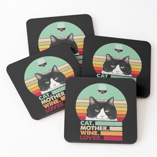 Item preview, Cat Mother Wine Lover Cat Lover designed and sold by cucai721.